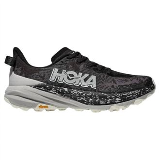 Hoka One One Mens Speedgoat 6 Shoes In Black/stradust