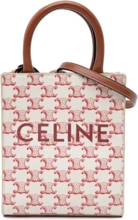 Celine Pre-owned Handbags, female, White, Size: ONE SIZE Pre-owned Fabric celine-bags