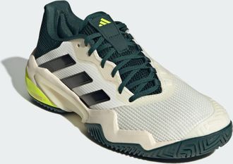 adidas adidas Performance Mens Barricade 13 Tennis Shoes - Black & Off-White - Size UK 11.5