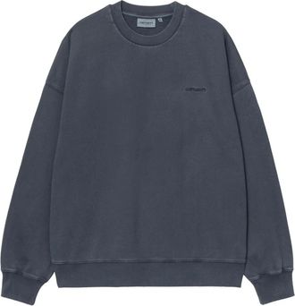 Carhartt Work in Progress Benton Sweatshirt - Heren - Sweatshirts - Blauw - M - Katoen - Hoodies & sweatvesten