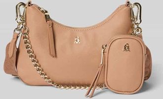 Steve Madden Shoulder Bag mit Logo-Applikation Modell Sin in Altrosa, Gr&ouml;&szlig;e 1