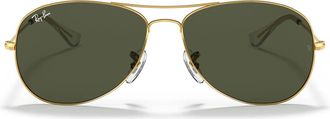 Ray-Ban Sunglasses Rb3362 001 Cockpit Gold/Green G 15 Unisex