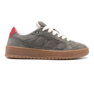 Santha Santha, Schoenen, Heren, Grijs, 41 EU, Su&egrave;de, Model 2 Su&egrave;de Sneakers