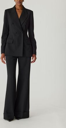 Rebecca Taylor Calvary Twill Double Breasted Blazer