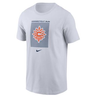 Nike Connecticut Sun Nike Mens WNBA T-Shirt in White | M11332WCON-WHT