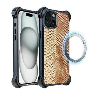 OEM Custodia Per Iphone 15 Ibizu Dropguard Ultra Con Magsafe, Call Of The Wild, Snake