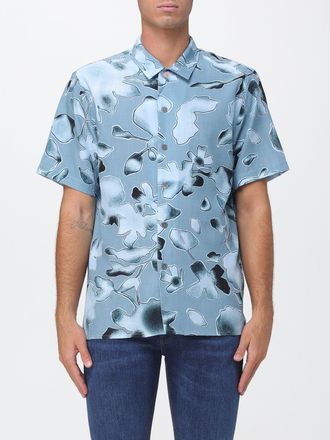 Paul Smith Shirt Men color Gnawed Blue