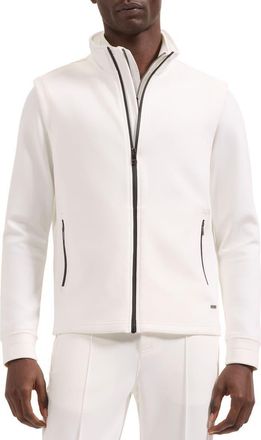Bugatchi Soft Touch Tech Vest in Chalk at Nordstrom, Size Xx-Large