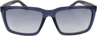 Guess Smoke Gradient Rectangular Mens Sunglasses GF00062 90B 59