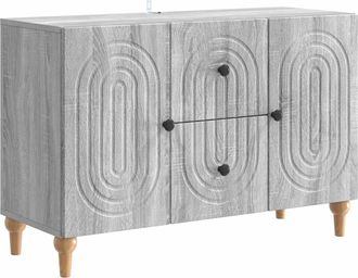 vidaXL Mueble De Tv Gris Sonoma 89 X 34,5 X 60 Cm Madera De Ingenier&iacute;a Vidaxl