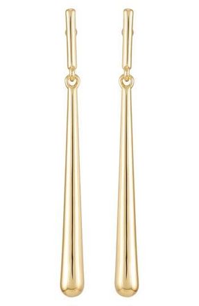 Vince Camuto Tapered Drop Earrings in Gold Tone at Nordstrom Rack