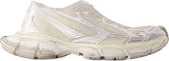 Balenciaga Unisex Slip-On Synthetic Sneaker Beige