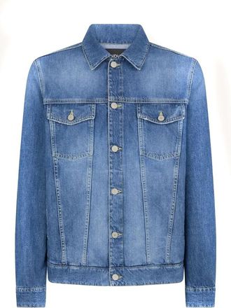 Dondup Stijlvolle jassen voor elke gelegenheid - Heren - Spijkerjassen - Blauw - XL - Katoen - Jassen