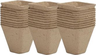 OEM Macetas Para Vivero, Material Ecol&oacute;gico, Dise&ntilde;o Vers&aacute;til, Estilo D - 30 Piezas