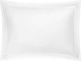 Matouk Amara Triple Pearl Sham in White at Nordstrom, Size Standard