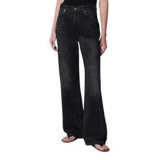 Haikure Korea Jeans - Dames - Regular Fit Jeans - Zwart - W29 - Katoen - Jeans