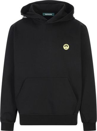 Barrow Zwarte hoodie - Heren - Hoodies - Zwart - S - Hoodies & sweatvesten