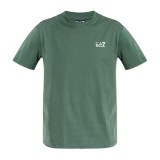 Emporio Armani Emporio Armani Ea7, Hombre, Camisetas, Verde, Talla: L