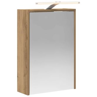 vidaXL Armario Con Espejo De Ba&ntilde;o Roble Artisan 43 X 16 X 62.5 Cm Vidaxl