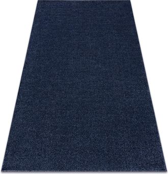 RugsX Rugsx - Alfombra Softy Llanura Color S&oacute;lido Azul Oscuro Blue 140x190 Cm