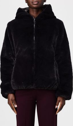 Save The Duck Fur Coat SAVE THE DUCK Woman color Brown