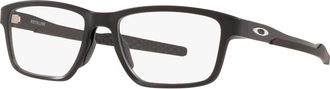 Oakley 55mm Rectangle optical glasses in Black at Nordstrom