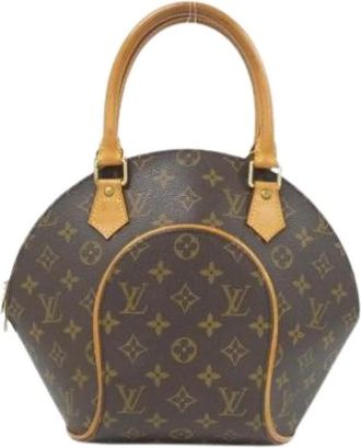 Louis Vuitton Pre-owned Ellipse PM Handtas - Dames - Vintage Handtas - Bruin - ONE Size - Vintage