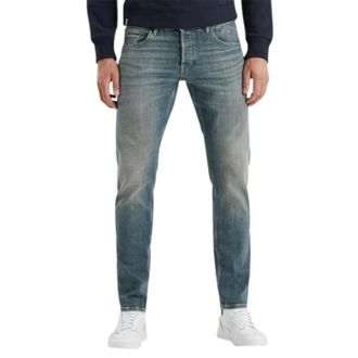 Cast Iron Heren, Jeans, Blauw, Maat: W34 L36 Denim
