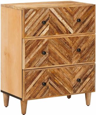 vidaXL Armarios De Almacenamiento Marr&oacute;n 60 X 33,5 X 75 Cm Vidaxl