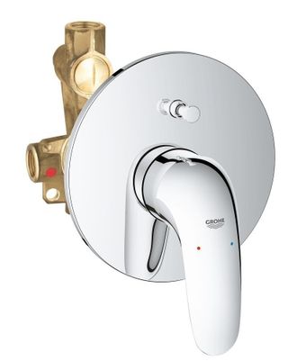 GROHE Mezclador Monomando Para Ba&ntilde;era Y Ducha 193 Mm En Lat&oacute;n Cromado Grohe New Eurostyle