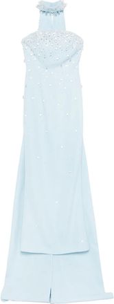 Jean-Louis Sabaji Set abito e mantella - Blu