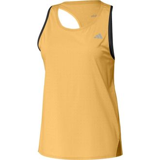adidas Adizero Running Singlet Asia Sizing Yellow Black IW6107