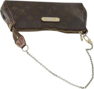 Louis Vuitton Pre-owned Canvas Schoudertas - Dames - Vintage Schoudertas - Bruin - ONE Size - Vintage