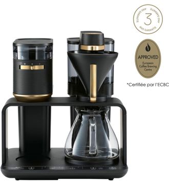 MELITTA Epos 1024-02 Cafetera De Filtro Negro Y Oro