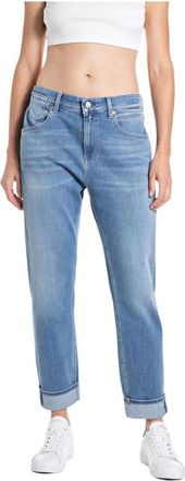 Replay Jeans, Dames, Blauw, W24, Denim, Wa 416 Straight Jeans