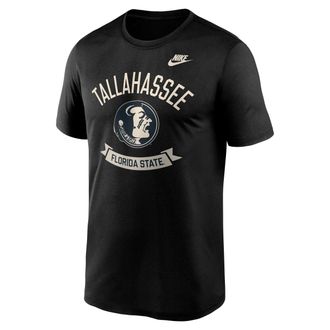 Nike Florida State Hometown Legend Nike Mens Dri-FIT College T-Shirt in Black | NKGK00AFSH-VH1