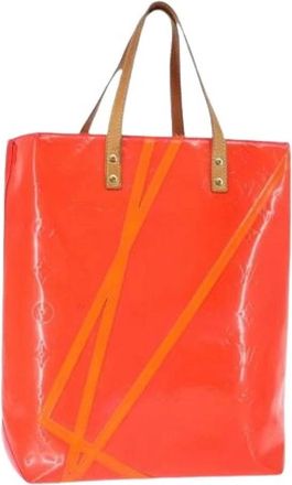 Louis Vuitton Pre-owned Vintage Tote Bag - Dames - Vintage Shopper - Oranje - ONE Size - Leer - Vintage