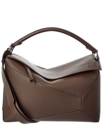 Loewe Puzzle Edge Large Leather Shoulder Bag