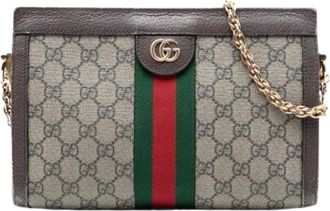 Gucci Pre-owned Cross Body Bags, female, Multicolor, Size: ONE SIZE Pre-owned Vintage Crossbody Bag