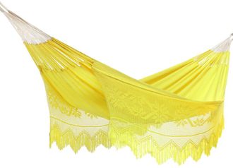 Hamac del sol Hamaca premium - amarillo - hecha a mano