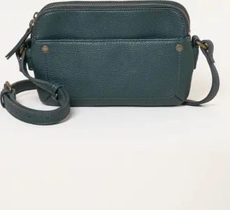 Fat Face FatFace Teal Blue Camera Crossbody Bag