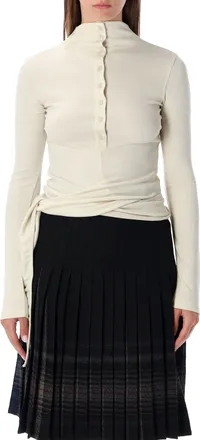 Low Classic Niedrige klassische T -Shirts und Polos weiß