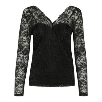 Cream Blouses - Dames - Blouses & Shirts - Zwart - Maat: S