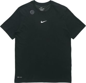 Nike Dri-fit Training Athleisure Casual Sports Round Neck Short Sleeve Black DM3121-010
