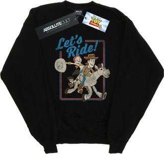 Disney Heren Toy Story 4 Let&acute;s Ride Sweatshirt (Zwart)