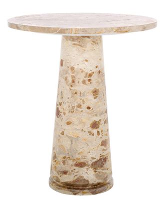 Safavieh Couture Valentia Tall Marble Accent Table
