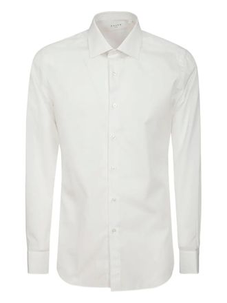 Xacus long-sleeves shirt - men - Cotton - 44 - White