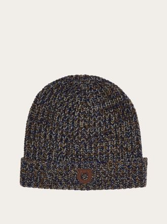 Ferragamo Uomo Cappellino con risvolto Blu