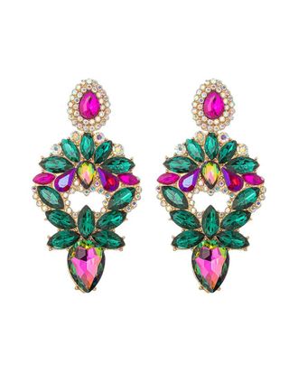 Eyecandy LA Eye Candy La Cz Daytona Statement Earrings