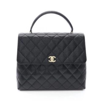 Chanel Pre-owned Vintage Handbag - Dames - Pre-owned - Zwart - Maat: ONE Size Leer